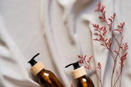 Concept de produse spa pentru îngrijirea părului.