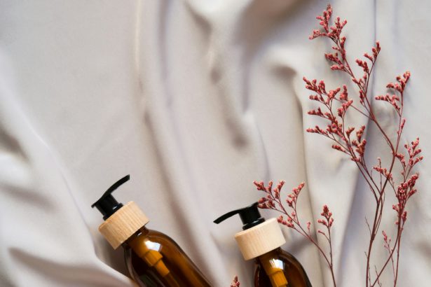 Concept de produse spa pentru îngrijirea părului.
